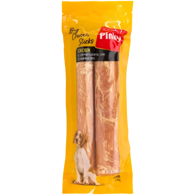 Bâtonnets à mâcher Big Crunch Sticks Pinky