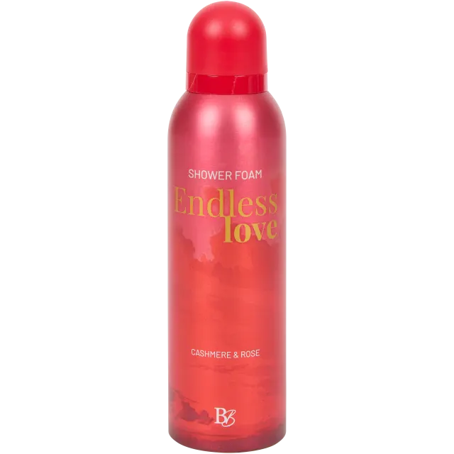 Mousse de douche Body Benefits Endless Love Cachemire & Rose