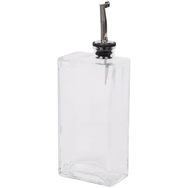 Bouteille pour huile/vinaigre en verre