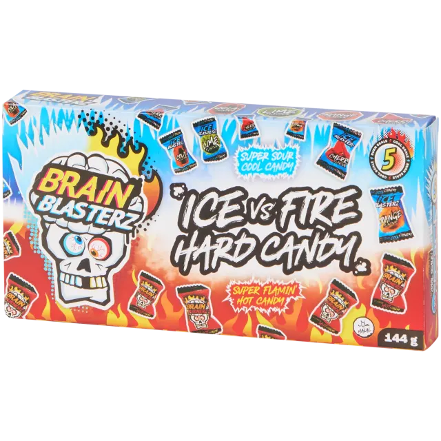 Bonbons acidulés Brain Blasterz Ice vs Fire