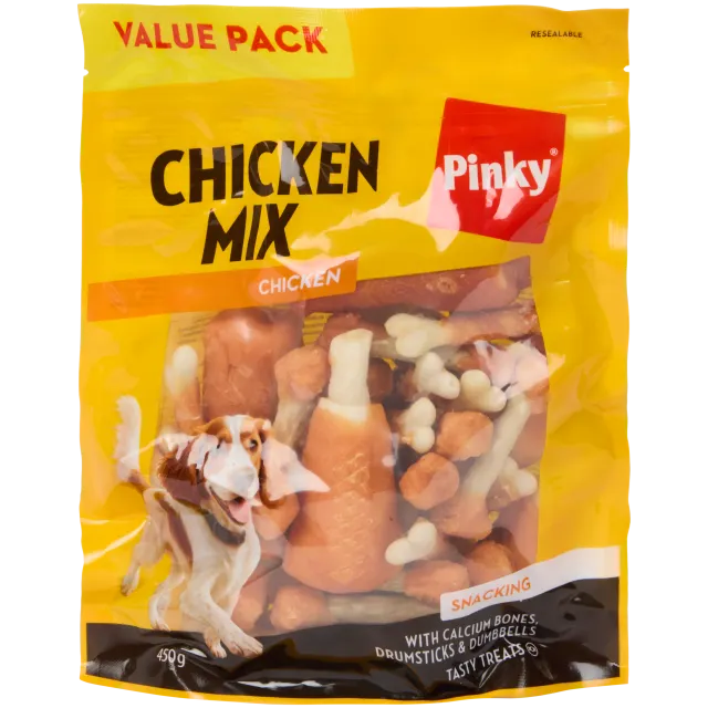 Friandises pour chiens Chicken Mix Pinky