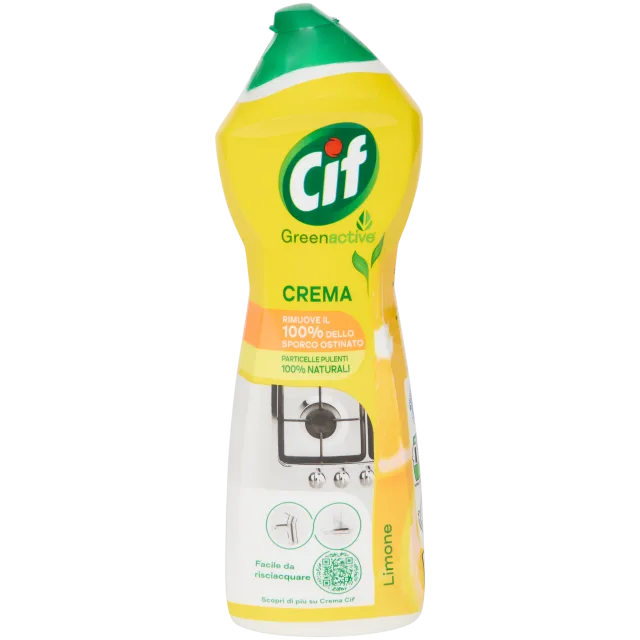 Crème nettoyante Cif Greenactive Citron