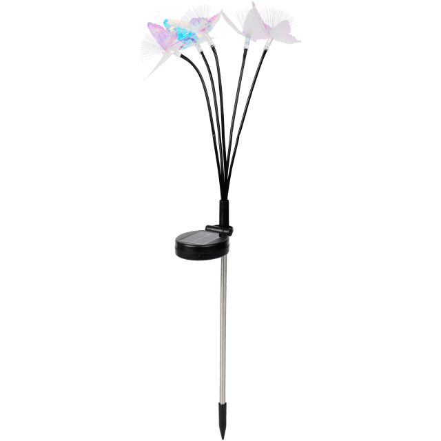Pic de jardin papillons Solar