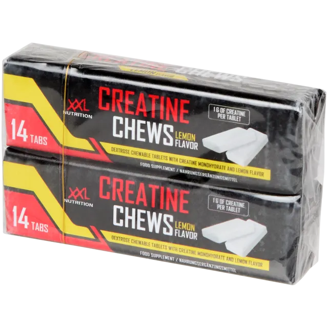 Tablettes de créatine à mâcher XXL Nutrition Citron