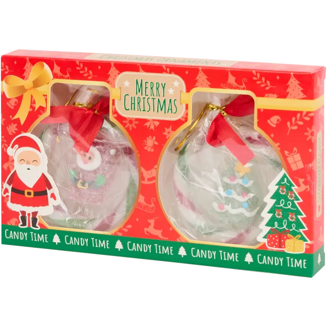 Boules de Noël bonbons