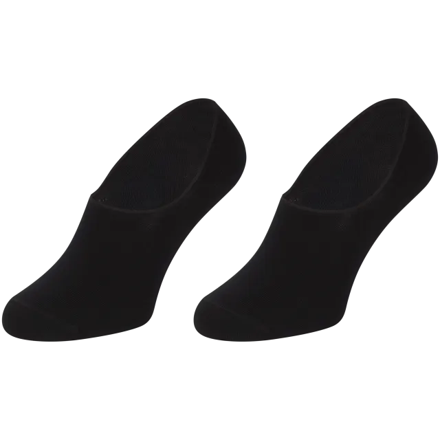 Socquettes invisibles noires pour homme