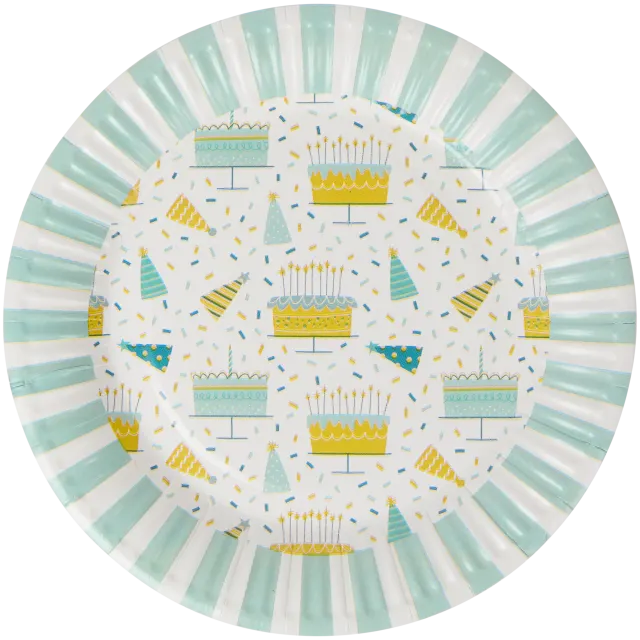 Assiettes en carton Party Universe