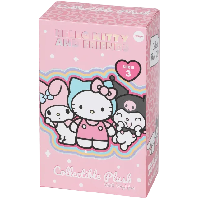 Figurine surprise en peluche Hello Kitty