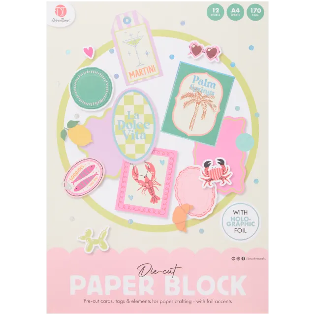 Bloc de papier créatif DécoTime