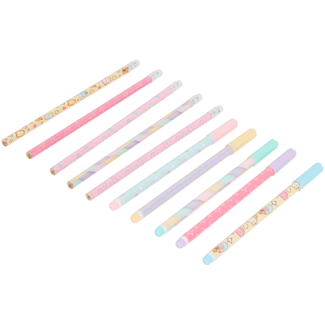 Crayons et stylos à bille