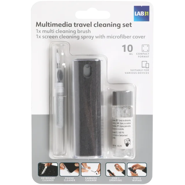 Kit de nettoyage multimédia Lab31