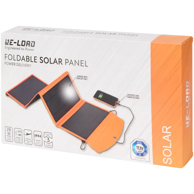 Panneau solaire pliable Re-load