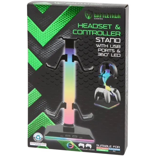 Support de casque et de manette Battletron