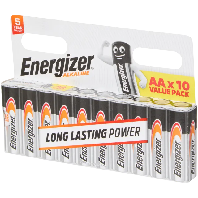 Piles alcalines Energizer AA