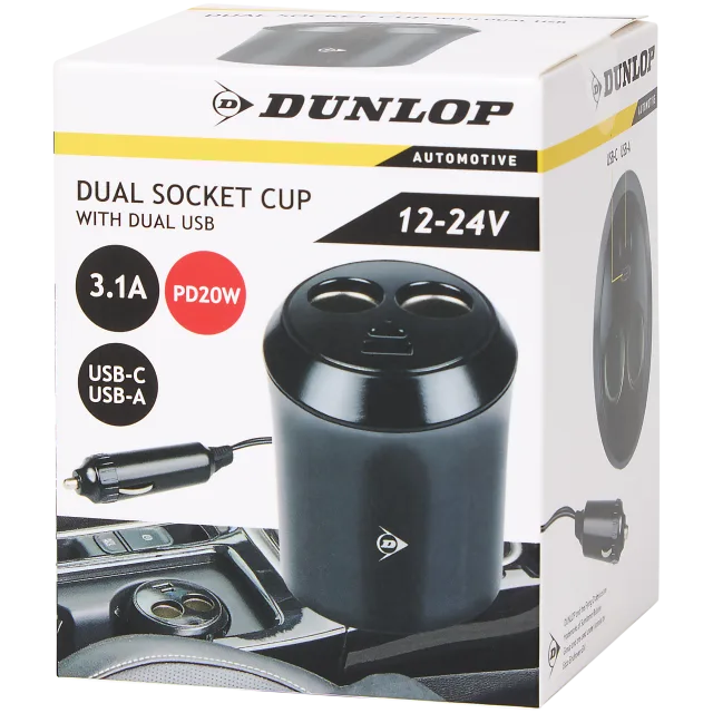 Multiprise voiture Dunlop