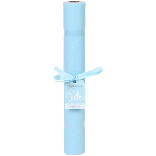 Rouleau de tissu en tulle Hobby Flora