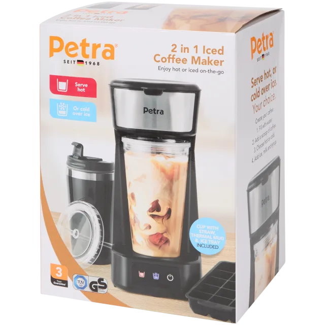 Petra 2-in-1 ijskoffiemaker