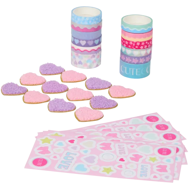 Rubans washi et autocollants