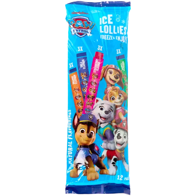 Sucettes glacées Paw Patrol