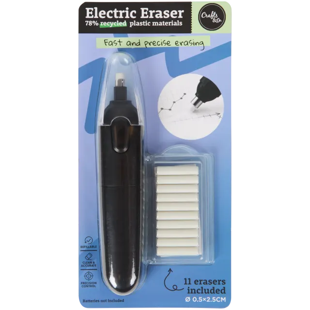 Gomme électrique avec recharges