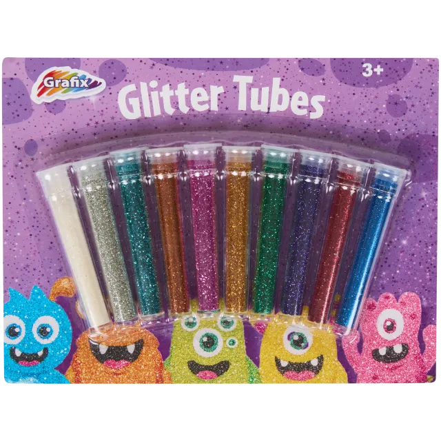 Tubes pailletés