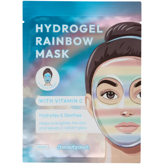 Masque hydrogel pour visage arc-en-ciel The Beauty Dept.