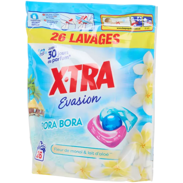 Capsules de lessive Xtra Bora Bora