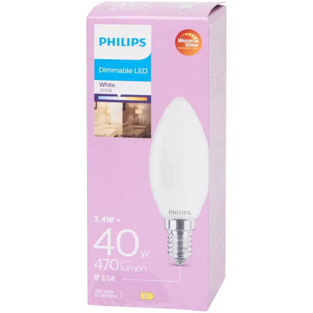 Ampoule LED à intensité variable Philips