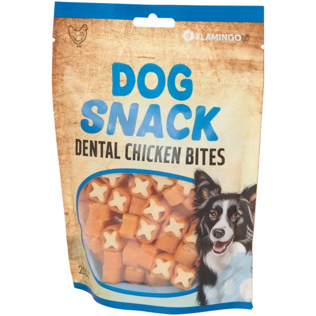 Friandises dentaires Chicken Bites Flamingo