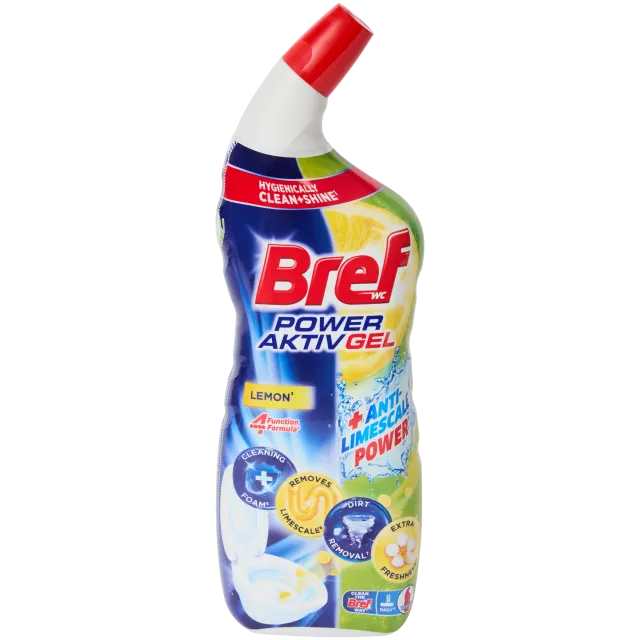 Nettoyant pour cuvette Bref Power Aktiv Gel Citron