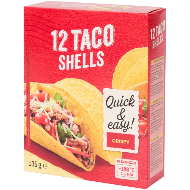 Coquilles à tacos
