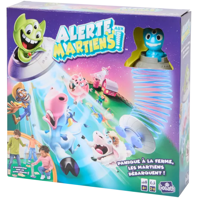 Jeu de société Alerte aux Martiens !