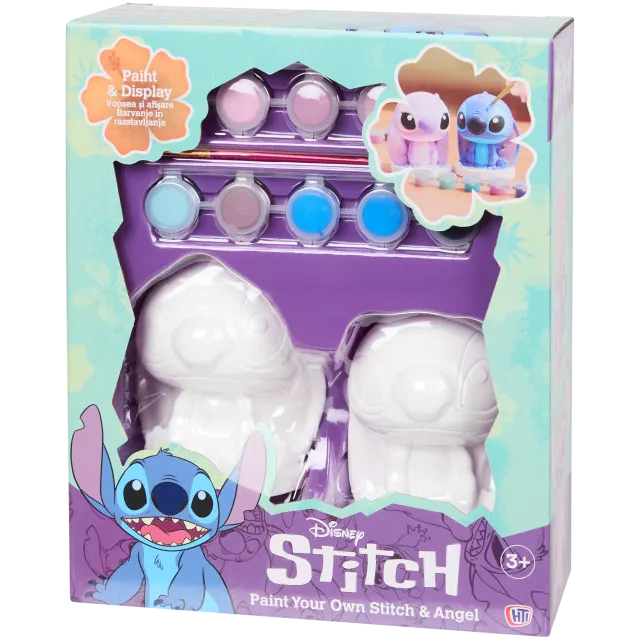 Verf je eigen Stitch en Angel