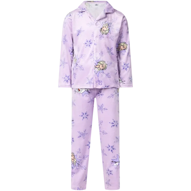 Velours meisjes pyjama