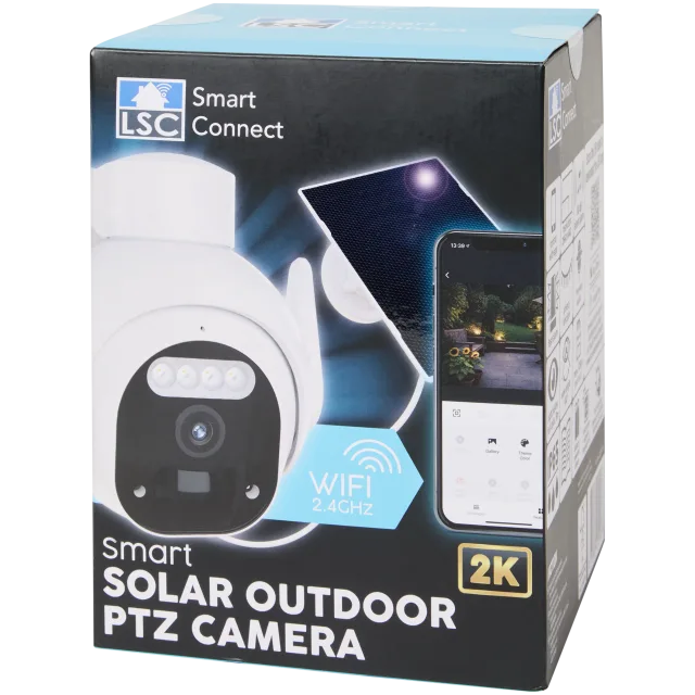 Caméra PTZ solaire d'extérieur LSC Smart Connect