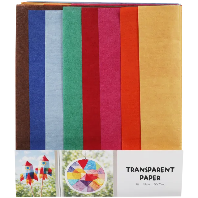 Papier créatif transparent