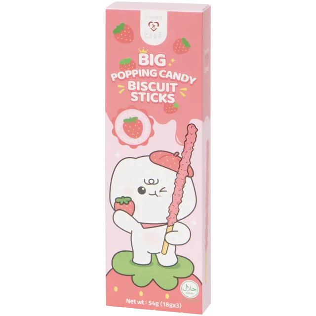 Tokimeki Popping Candy Biscuit Sticks