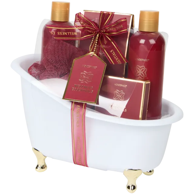 Wellness giftset in badkuipje