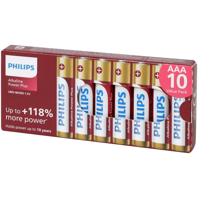 Piles Philips AAA