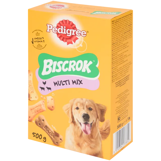 Biscuits pour chien Pedigree Biscrok Multi Mix