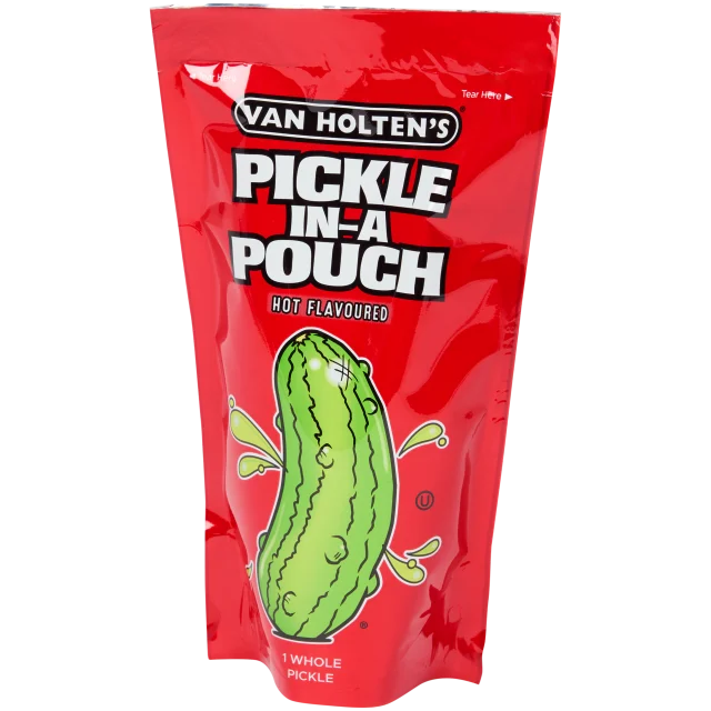 Pickle in-a-Pouch Van Holten's Hot Flavoured
