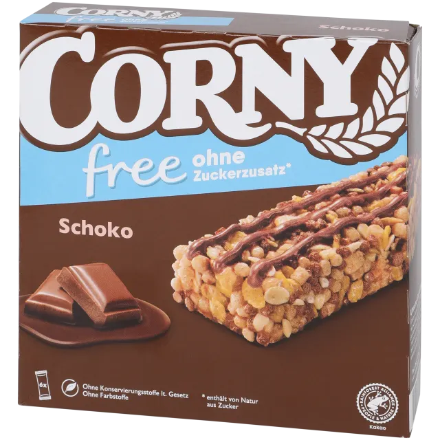 Barres de muesli Corny Chocolat