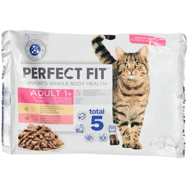 Nourriture pour chat Perfect Fit Total 5