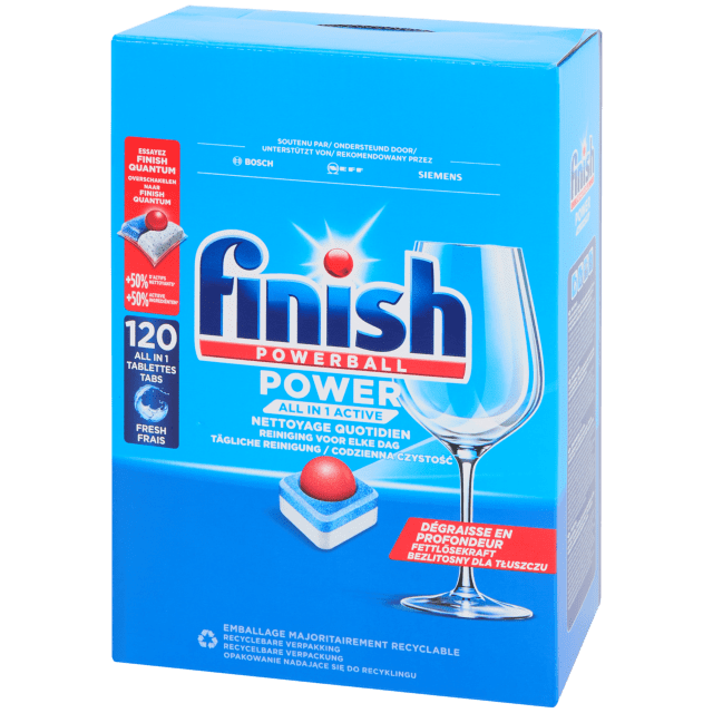 Finish Powerball vaatwastabletten All-in-1 Essential