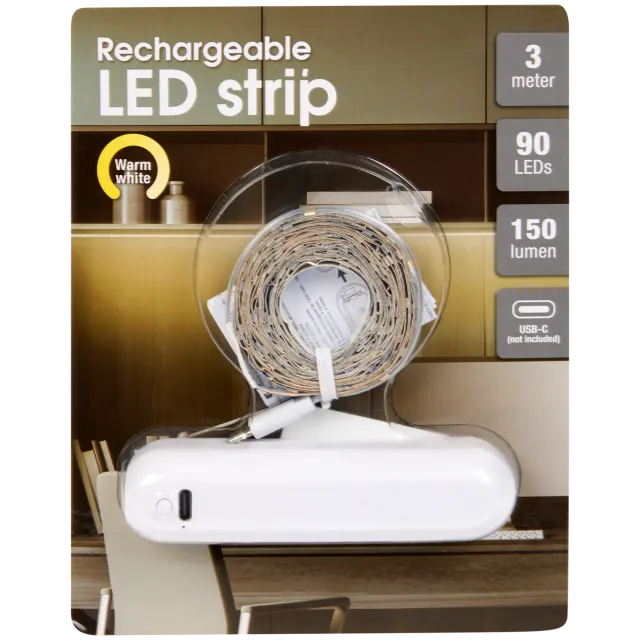 Ruban LED rechargeable
