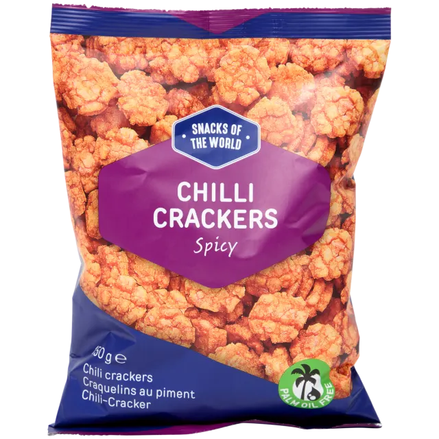 Craquelins au piment Snacks of the World