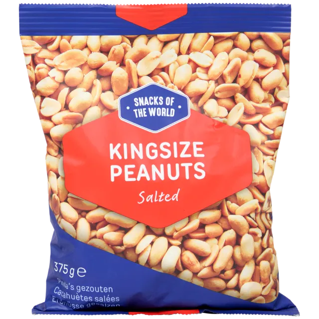 Cacahuètes king size salées Snacks of the World