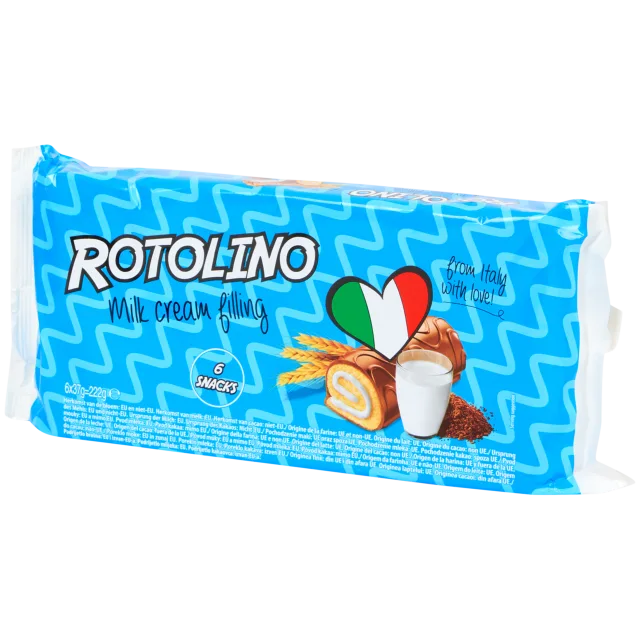 Roulés à la crème au lait