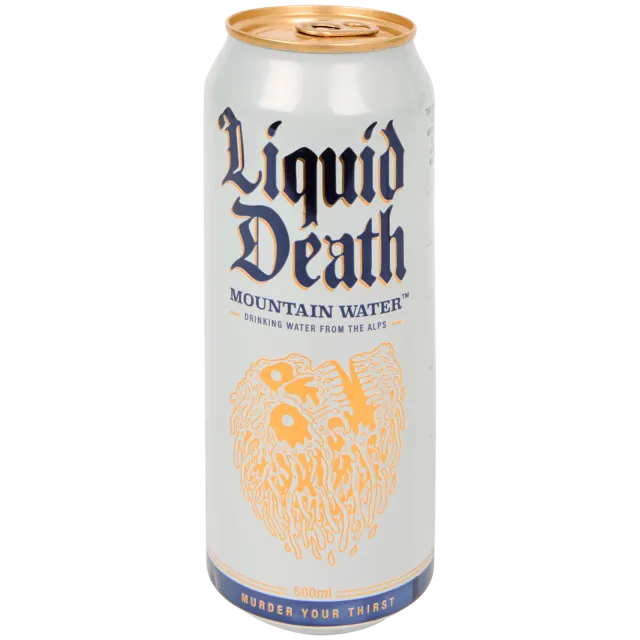Eau de montagne Liquid Death