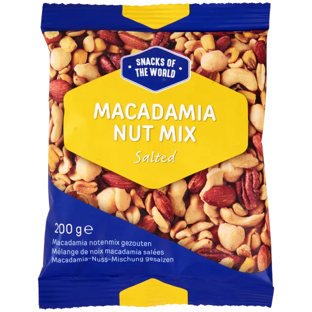 Mélange de noix de macadamia Snacks of the World